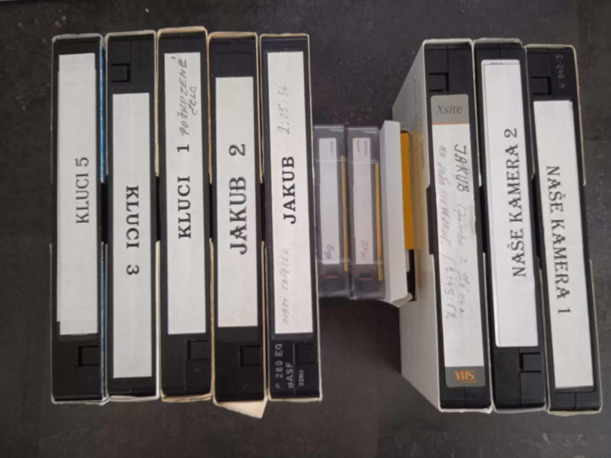 Převod VHS a MiniDV kazet