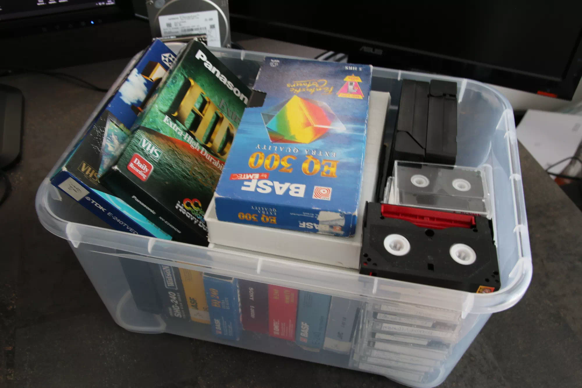 Převod VHS, Hi8 a MiniDV  kazet