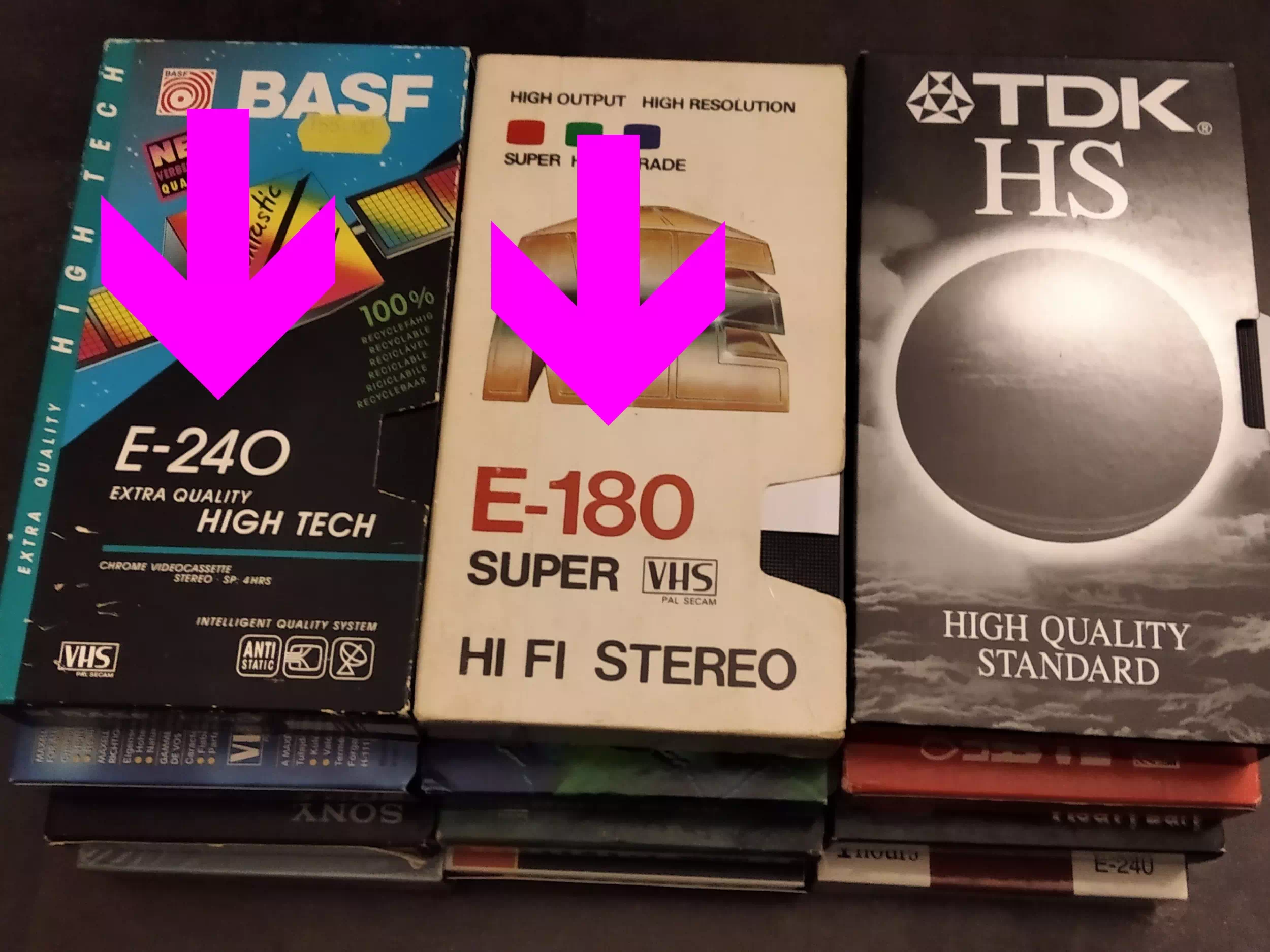 Délka kazety- stopáž